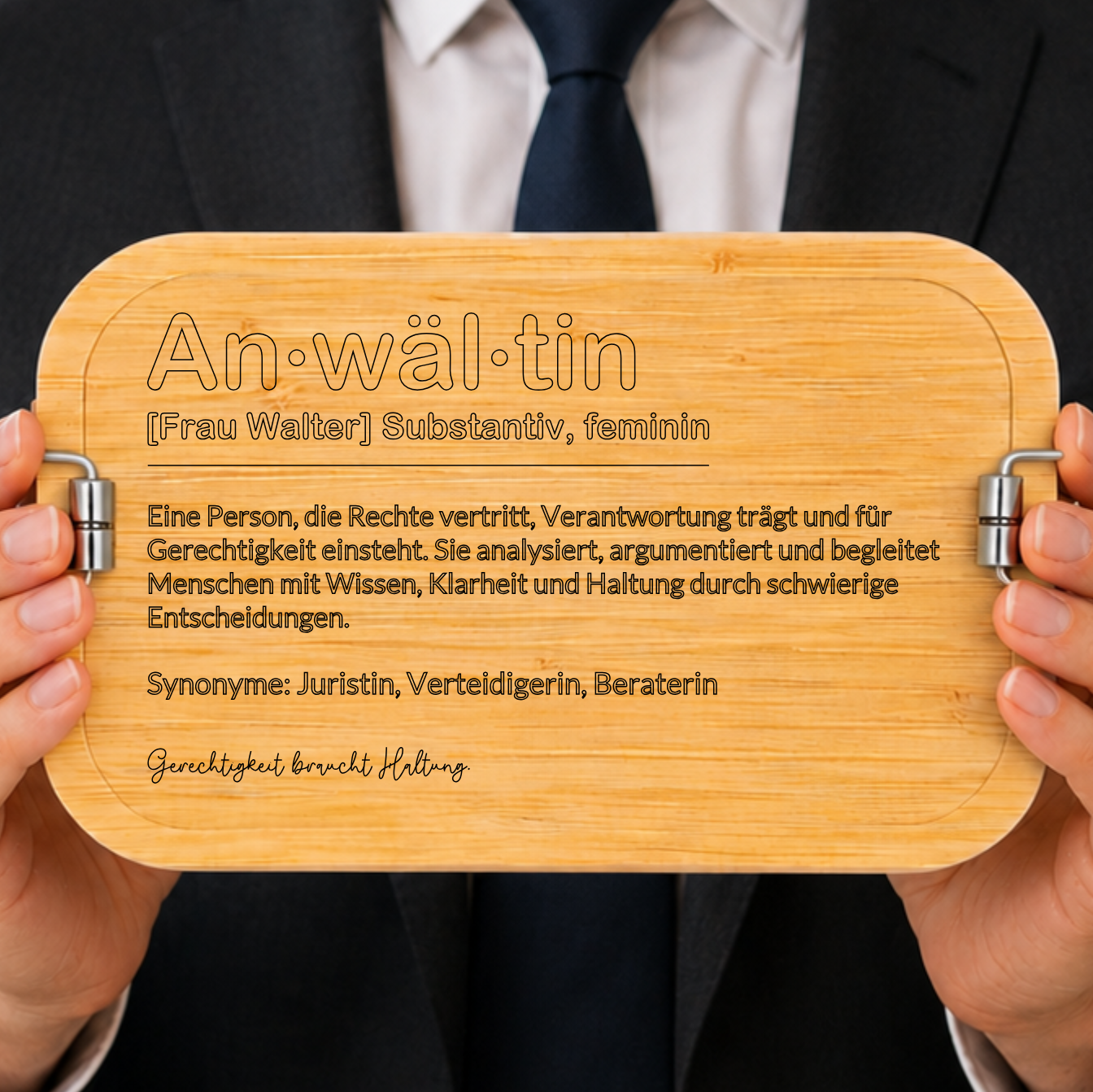 Anwalt / Anwältin