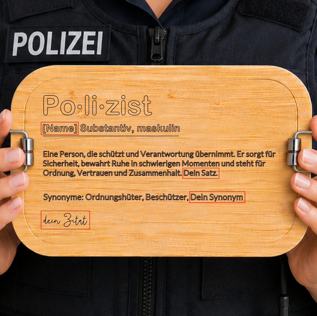 Polizist / Polizistin